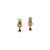 Luxurious gold plated rajwadi necklace set