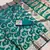 Sea green soft Art silk saree with zari weaving meenakari design