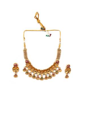 Exquisite rajwadi necklace set 3