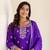 Chinon silk  with sequence embroidered work top with plazzo and dupatta