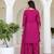 Chinon silk  with sequence embroidered work top with plazzo and dupatta