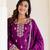 Chinon silk  with sequence embroidered work top with plazzo and dupatta
