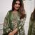 Aaysa Women Floral Printed Cotton Kurta with Trousers & Dupatta