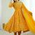 Yellow Women's Ethnic Anarkali Gown Set