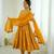 Yellow Women's Ethnic Anarkali Gown Set