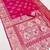 Pink soft Art silk saree with zari weaving meenakari design