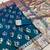 Teal soft Art silk saree with zari weaving meenakari design