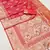 Pink soft Art silk saree with zari weaving meenakari design