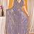 Levender color zari embroidered fendy silk two tone saree with blouse
