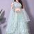 Chic Powder Blue Engagement Choli for a Perfect Fit