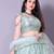Chic Powder Blue Engagement Choli for a Perfect Fit