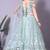 Chic Powder Blue Engagement Choli for a Perfect Fit