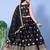 Elegant Black Lehenga Choli for a Timeless Look