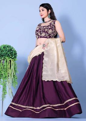 Embroldered & Sequence Lehenga Choli 3