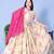 Floral Print Lehenga Choli Set with Dupatta