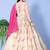 Floral Print Lehenga Choli Set with Dupatta