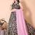 Embroidered Sequinned Semi-Stitched Lehenga & Unstitched Blouse With Dupatta