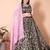 Embroidered Sequinned Semi-Stitched Lehenga & Unstitched Blouse With Dupatta