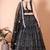 Malai Satin And Sequence Embroidery Work Lehenga Choli & Dupatta Set