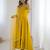 Awesome Yellow Lace Work Chanderi Silk Haldi Wear Anarkali Suit With Dupatta