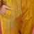 Women's mustard & beige floral printed kurta with trousers & dupatta