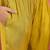 Women's mustard & cream geometric printed kurta with trousers & dupatta
