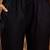 Women's navy blue & beige paisley printed kurta with trousers & dupatta