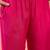 Women's pink & white floral printed kurta with trousers & dupatta
