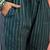 Women's teal blue & white floral printed kurta with trousers & dupatta