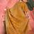 Women's mustard & brown ethnic motifs printed kurta with trousers & dupatta