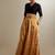 Black plain silk palazzo set