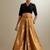 Black plain silk palazzo set