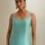 Blue plain chanderi sharara