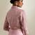 Pink plain chanderi saree
