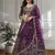 Purple Designer Sequin Embroidered Net Lehenga Choli with Dupatta   Party Wear / Wedding Wear