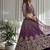 Purple Designer Sequin Embroidered Net Lehenga Choli with Dupatta     Party Wear / Wedding Wear