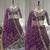 Purple Designer Sequin Embroidered Net Lehenga Choli with Dupatta     Party Wear / Wedding Wear
