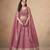 Pink Designer Sequin Embroidered Organza Lehenga Choli with Dupatta     Party Wear / Wedding Wear