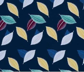 multicolor abstract printed glace cotton elastic fitted bedsheet 1