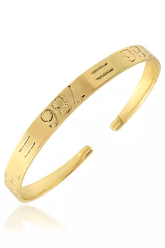 Pure brass 786 muslim islam jewellery momedian musalman spiritual kada