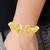 brass goldplated satan skull head kada for men and women