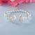 brass anti tarnish silverplated satan skull head kada for men and women