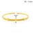Brass goldplated free size bangle kada cuff bracelet for men and women