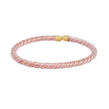 mix metal ashtdhatu health benificial bangle bracelet free size adjustable kada 1