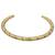 Brass tube design stripe slit open end free size kada men women