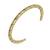 Brass tube design stripe slit open end free size kada men women