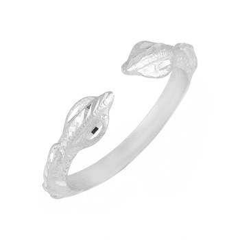 stainless steel light weight snake kada free size men women 2