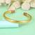 pure brass free size adjustable bangle bracelet cuff kada for men and women