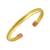 pure brass free size adjustable bangle bracelet cuff kada for men and women