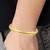 pure brass free size adjustable bangle bracelet cuff kada for men and women
